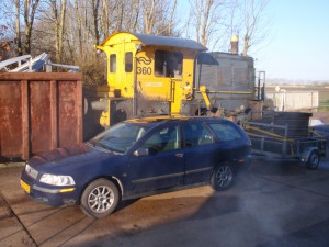 NS 162 brengt schroot weg NS 162 brengt schroot weg