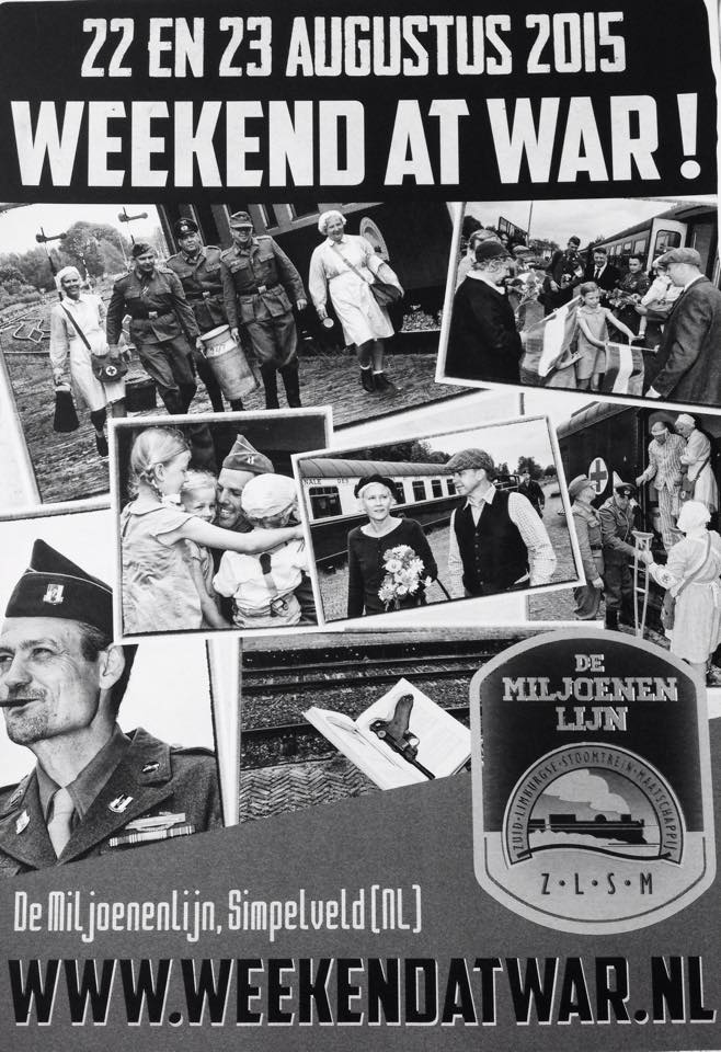 Weekend at War poster 2015
