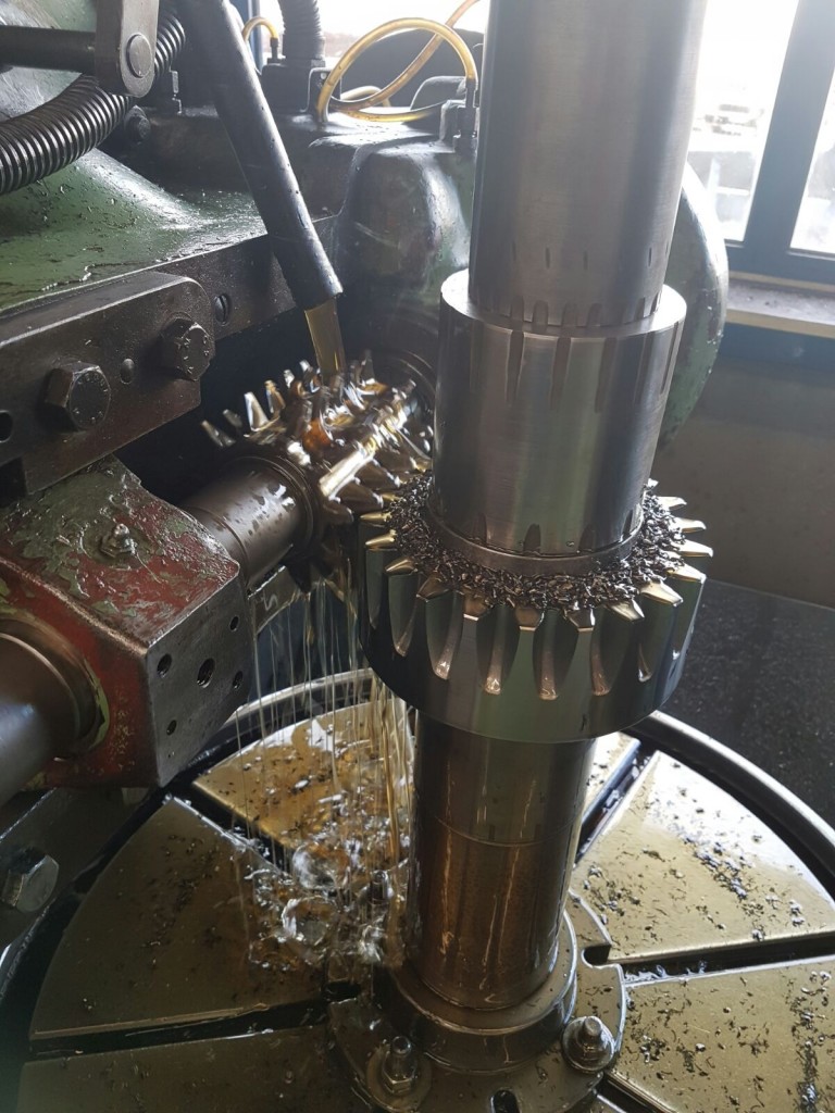 Tandwielaanmaak MK machining Middelburg febr 2017